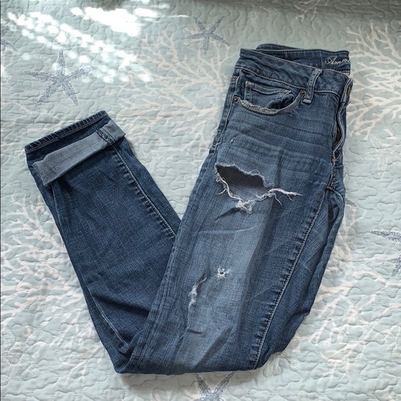 American Eagle outfitters skinny jeans distressed - Picture 5 of 6